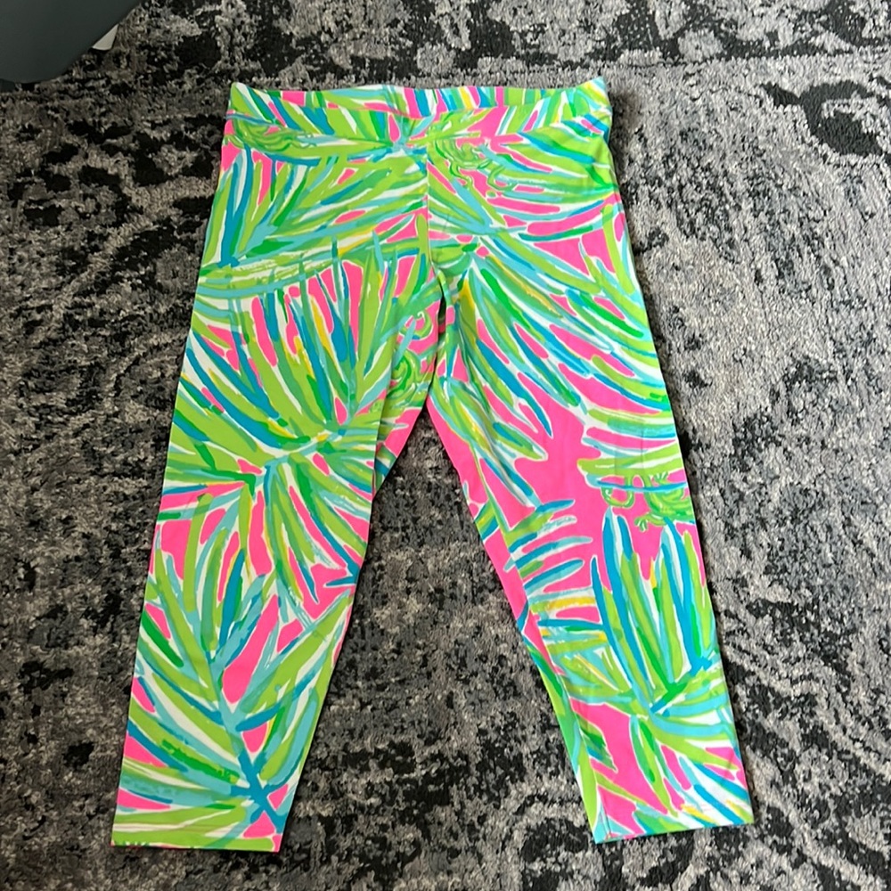Lilly Pulitzer girl crop leggings